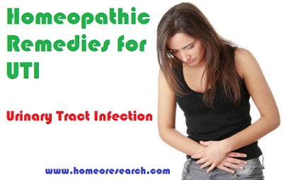 Homeopathic remedies for UTI