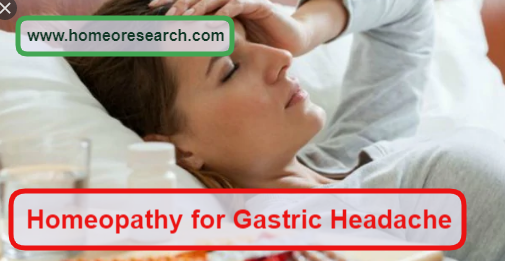 Homeopathic medicine for headache due to gas