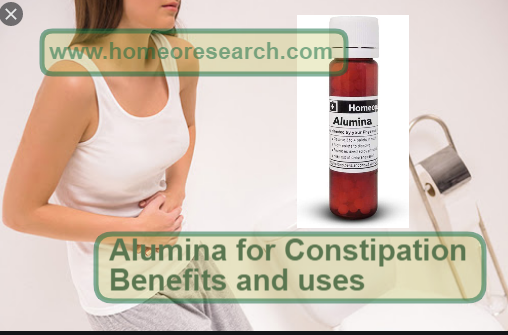 Alumina for Constipation in Homeopathy