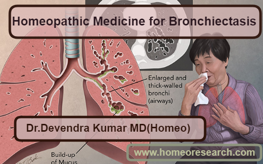 Homeopathic Medicines for Bronchiectasis